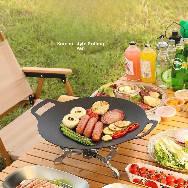 poele-de-barbecue-coreenne-antiadhesive-pour-l'exterieur-ustensiles-de-cuisson-pour-le-camping-et-les-pique-niques-en-alliage-d'aluminium-leger-et-portable