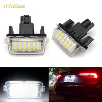 2pcs LED License Number Plate Light Lamp For Toyota Camry Corolla Prius Yaris Highland Avalon Auris Vios Esquire  EZ Noah Proace