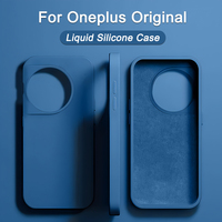 For Oneplus 13 12 12r 11 Case Original Liquid Silicone Phone Cases For Oneplus 12 13 12r Nord 4 10 Pro Silicone Shockproof Cover