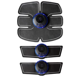 Abdomen Arm Fitness ABS Hip Training Patches EMS Abdominal Muscle Stimulator Muscle Exercise Instrument Body Slimming Massager