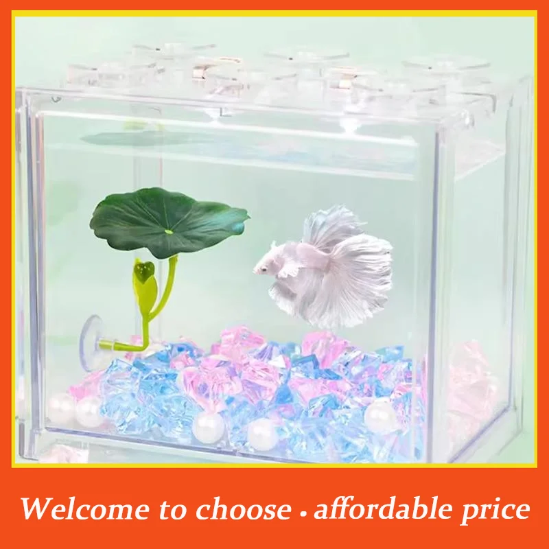 Planted Aquarium For Betta - 1 Pc Green Leaf Hammock For