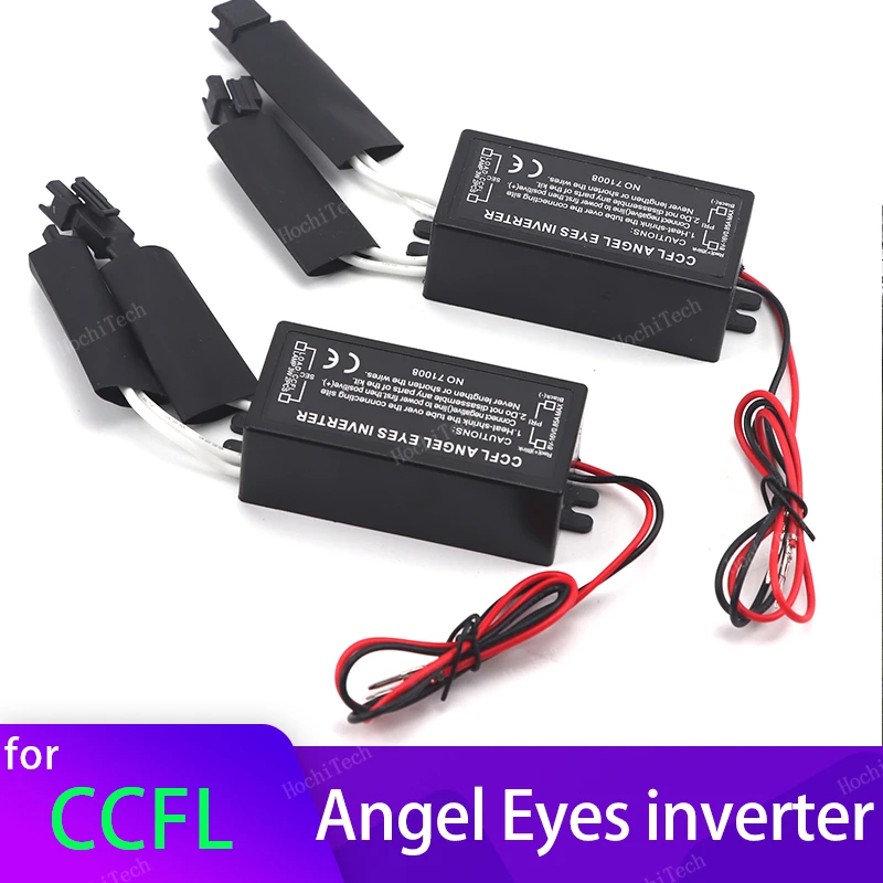 2x Inverters Ballast for CCFL Angel Eyes  Rings High Brightness & Low Consumption Output female converter transformer blocks