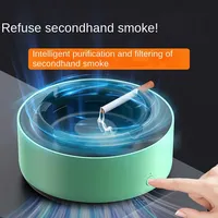 Multipurpose Ashtray with Air Purifier Function Odor Smoke Removal Ashtray Anion Automatic Purifier Ashtray Smoking Accessories