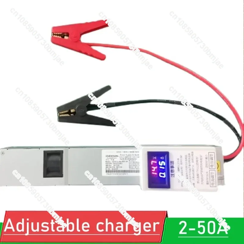 

12.6V50A60A ternary lithium battery charger 14.6V lithium iron phosphate adjustable voltage and currentclip can be connected