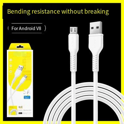 Brand New High Quality Practical Data Cable Fast Charing Line Accessories Anti-Bending Cell Phone Parts Replacement