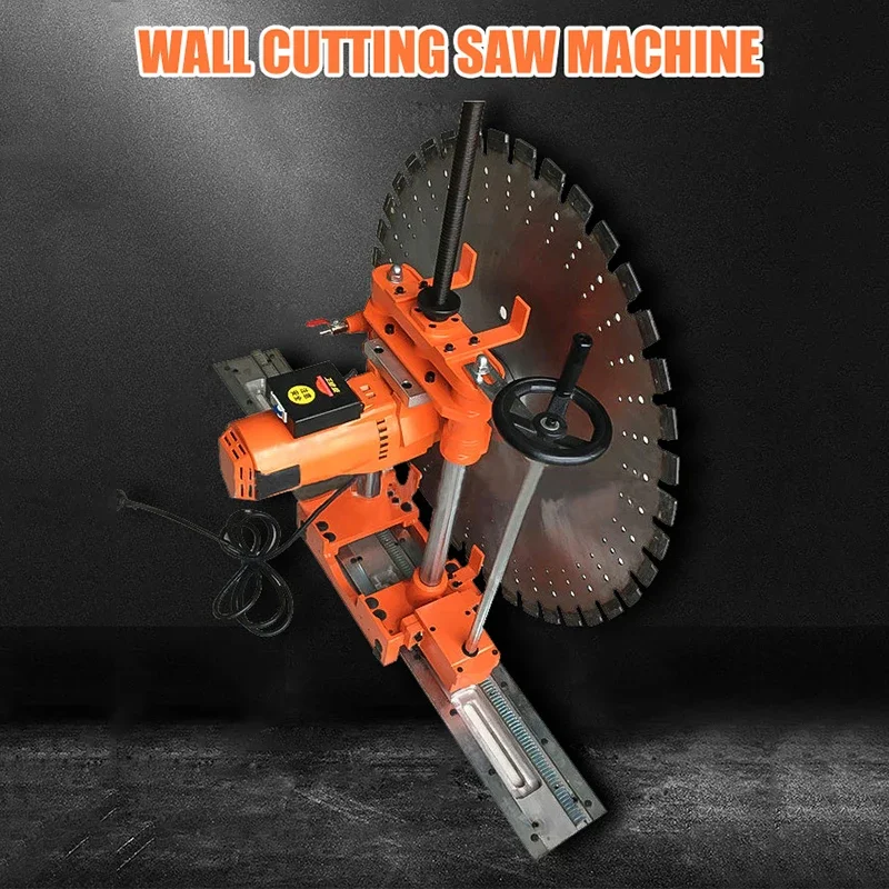 Hot Product Wall Diamond Cutting Saw Machine High Frequency Wall Saw Concrete Electric Wall Saw Cutting Factory Direct Sale