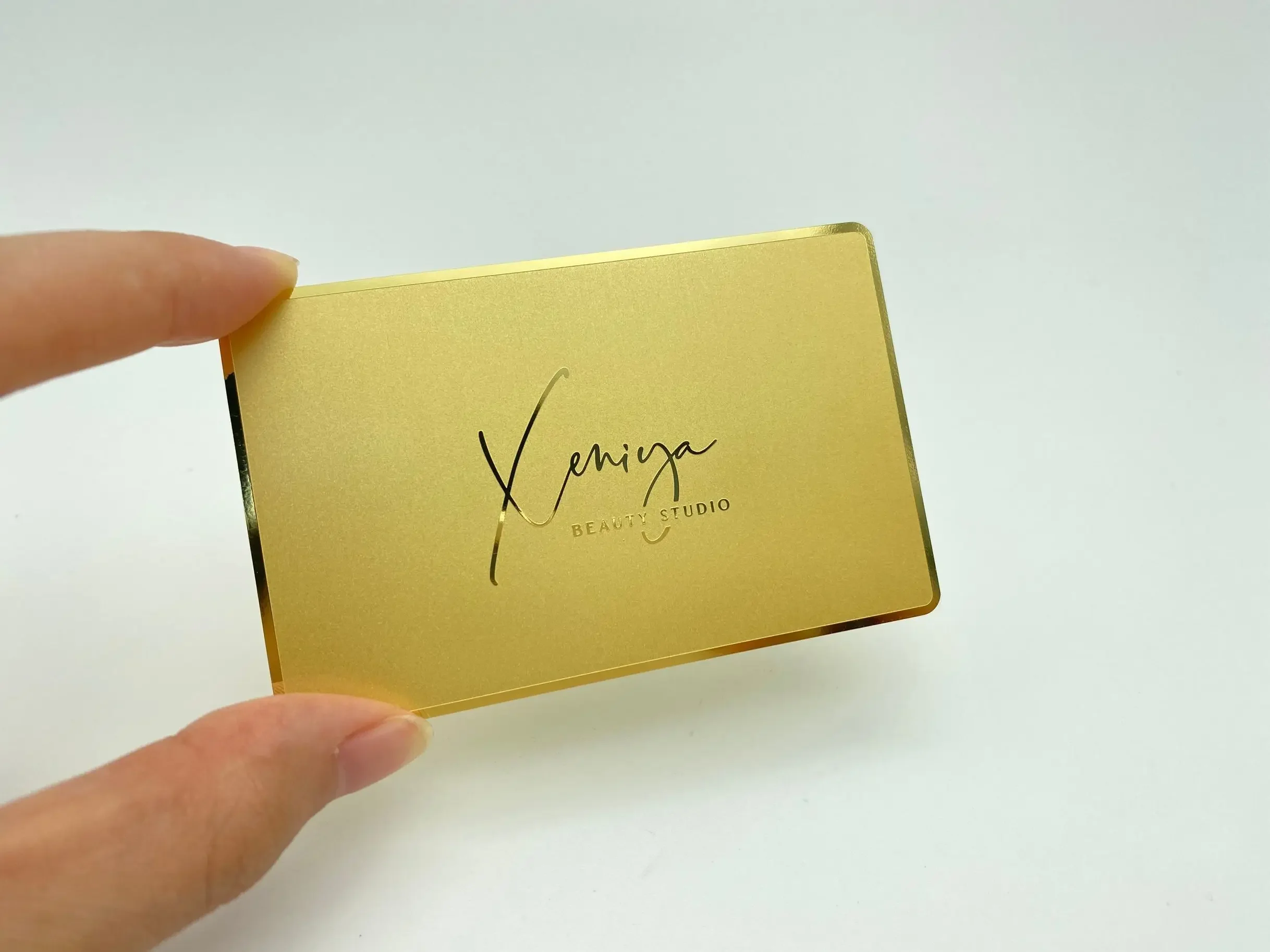 DU Business Silver Metal Cards