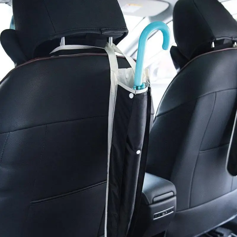 

1Pc Waterproof Umbrella Stand Car Accessory - Foldable Umbrella Cover Sheath Storage Bag Carrier Cover Set