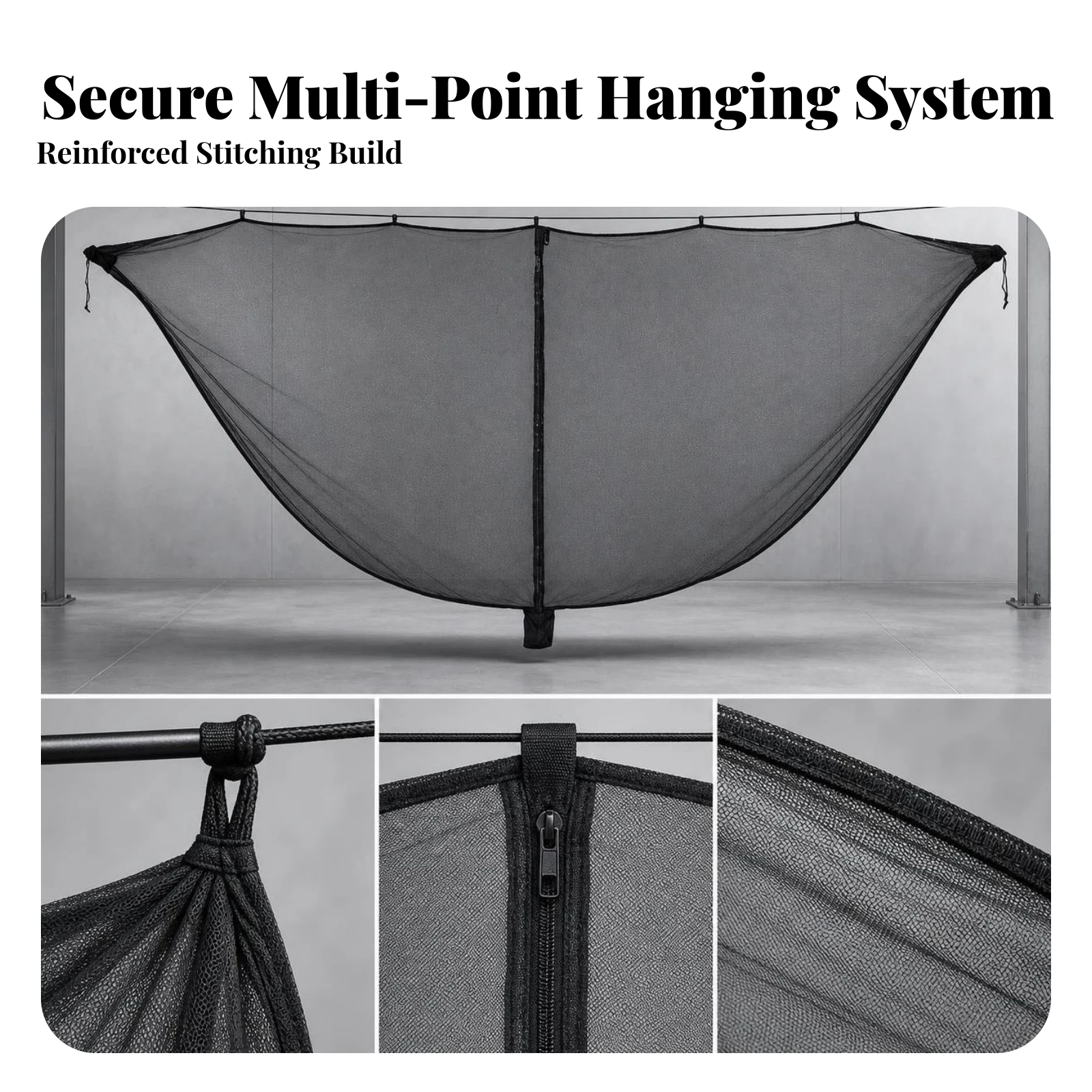 Sling Bug Net Breathable Sling Bug Net Compact Portable for Campers, Outdoor, Backyard