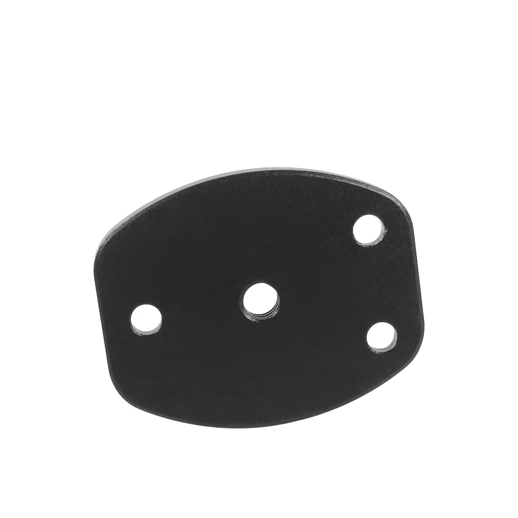Flat Mount Helmet Base Adapter Surfboard Surface 4 Holes for Go Pro 13 12 11 Quick Release Plate Tripod Bracket Phone Holder