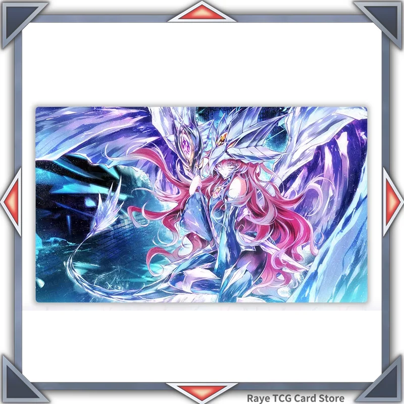 

Yugioh OCG Nekroz of Gungnir Card Pad Paymat YGO Mat 60*35cm DIY in Stock