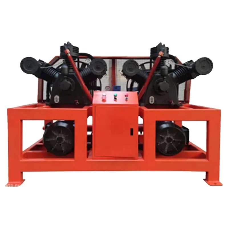 

ZAKF 30bar 40bar belt drive driving piston portable high pressure booster boosting PET bottle blowing Screw Air Compressor