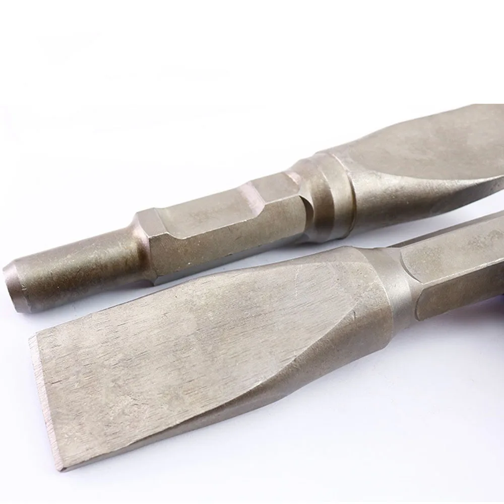 1PC Electric Hammer Chopper Universal Hexagonal Shank 65A/95 Electric Hammer Head Chopper Bit 40CR Steel Household Chopper Tool