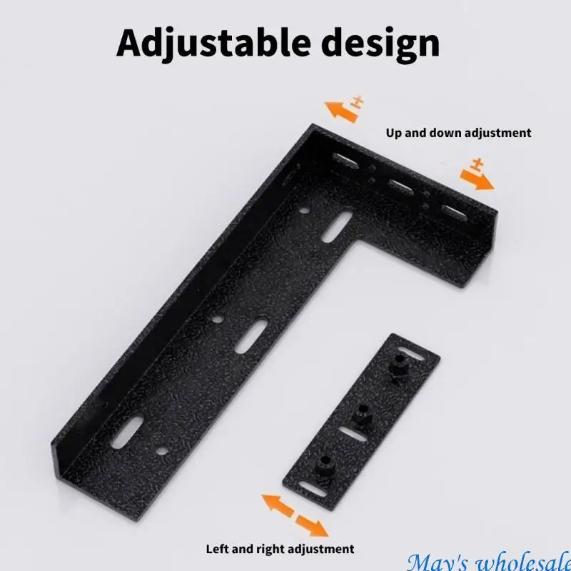 High Strength Invisible L Shaped Brackets Accessory for Secure Cabinet Installation in Kitchens and Living Room 448A