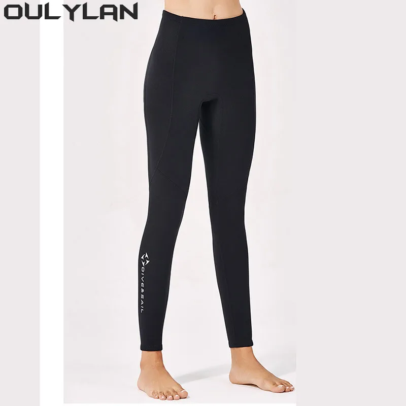 

Oulylan Pants Long Trousers for Snorkeling Swimming Rowing Sailing Surfing Keep Warm Diving Pants 1.5 MM Neoprene Diving