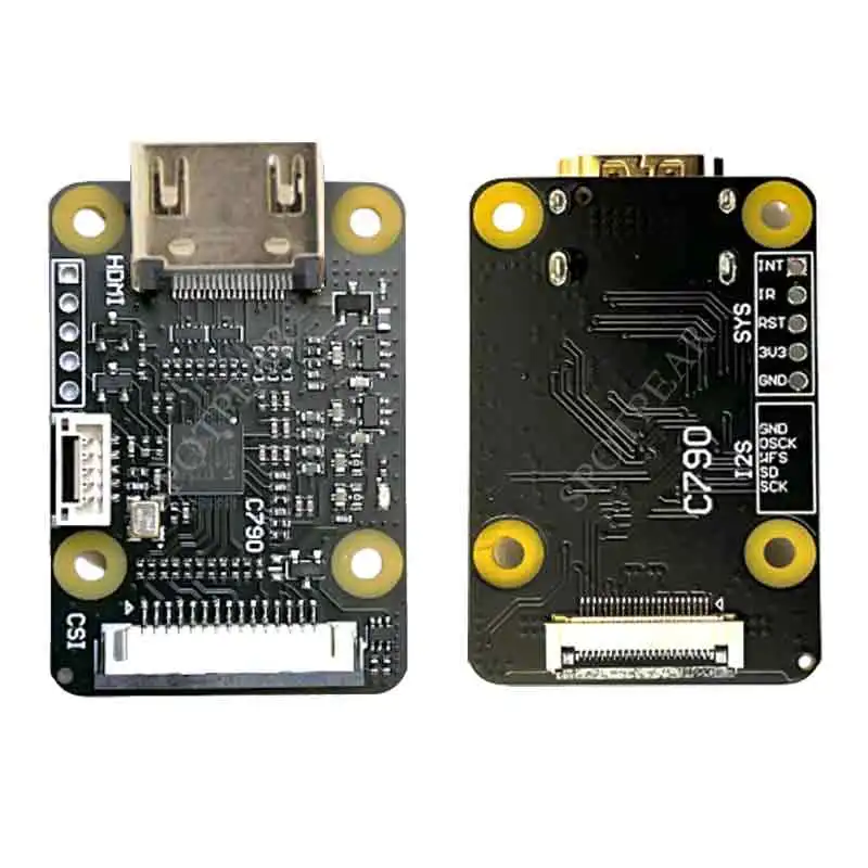 Raspberry Pi Camera Adapter HDMI to CSI-2 Board C790 HDMI IN 1080p25fp for Pi5 / ZERO / 3B/ 3 B+/4B/CM3/CM4 Support Audio