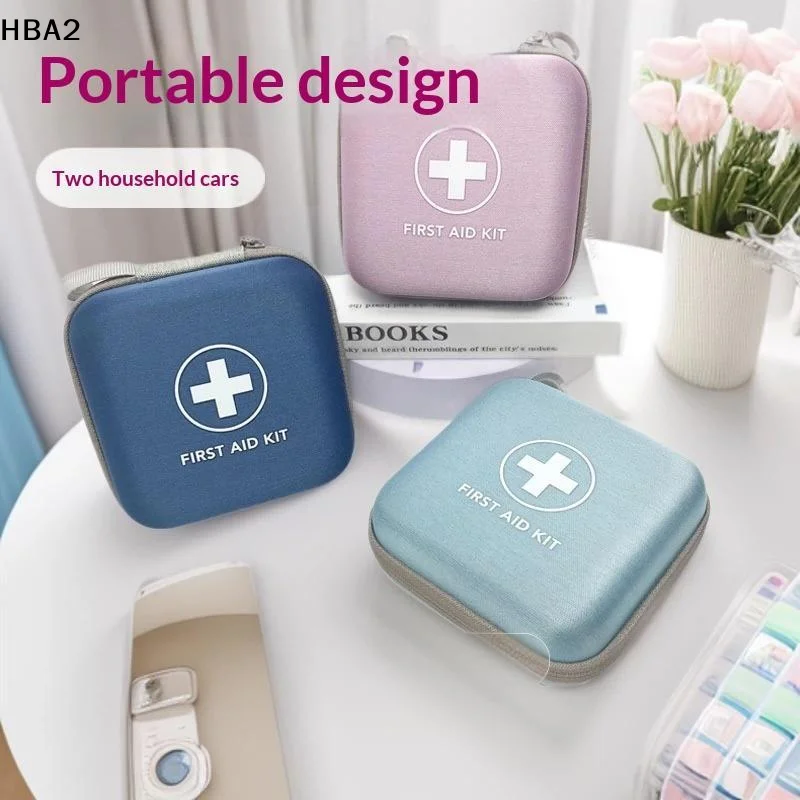 【H】1Pcs Portable Waterproof Medicine Storage Bag Organiser Durable Compact For Home School Office Travel