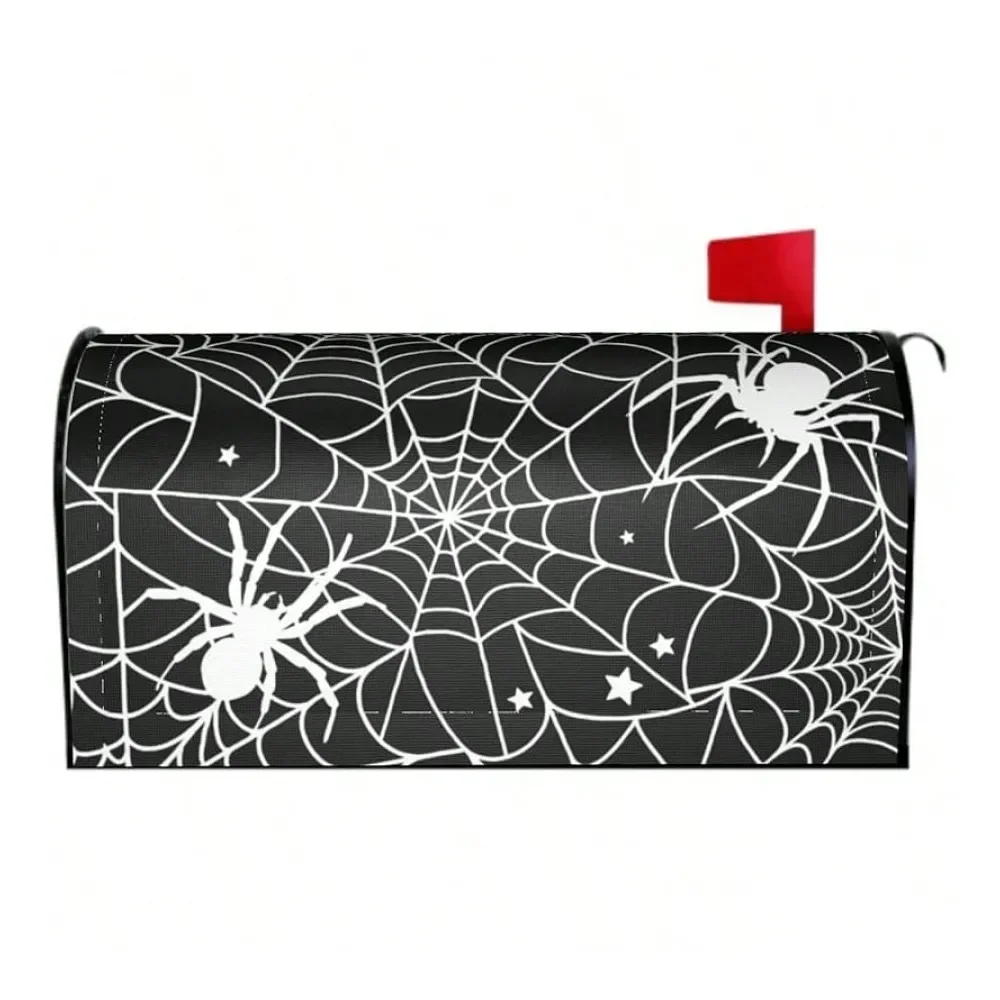 

Mailbox Cover Magnetic Orange Pumpkin Welcome Mailbox Wraps Post Letter Box Cover Garden Yard Home Decor Standard Size 21 X 182