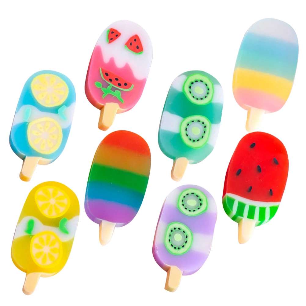 

Fruit Ice Cream Rubber Mini Pencil Erasers Bulk 2 Boxes Cute Sweet Children Classroom Party Awards Gifts School Supplies