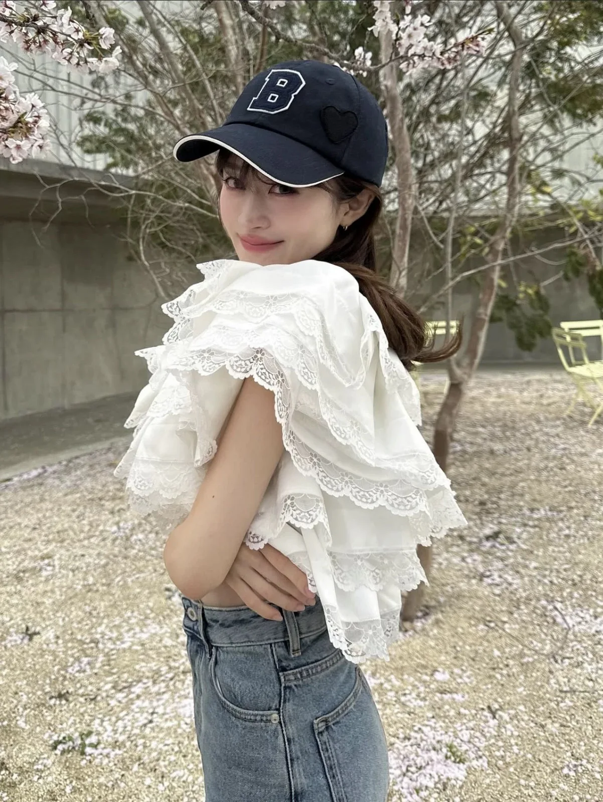 embroidered-flower-duckbill-cap-spring-summer-2026-women's-fashion-accessory-all-seasons-universal-pure-color-hat-for-ladies