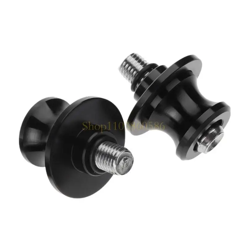 242A دراجة نارية عالمية Swingarm Stand Stand Sliders M6 الألومنيوم أرجوحة الذراع الذراع المسمار ملحقات الدراجات