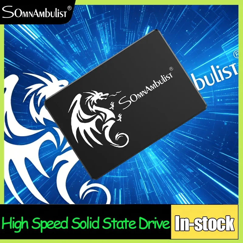 Somnambulist ssd 120gb 240gb 480gb 960gb interno sata3 unidade de estado sólido 2.5 128gb 256gb 512gb 1tb 2tb ssd para computador portátil
