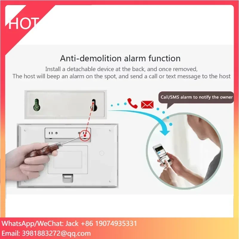 Tuya Smart WIFI GSM Security Alarm System Works with Alexa Home Burglar Motion Detector Smoke Door Window Sensor IP Camera