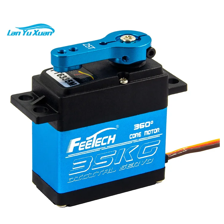 Feetech Digital 180 Degree Robot Stand Servo 20KG RC Cars with Servo Arm 25t Trx4 Servo 25kg Toy