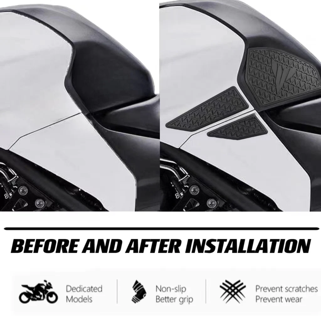 Waterproof Rubber Sticker Fuel Tank Pad For Yamaha MT-03 MT03 MT-25 MT25 2020 - 2022