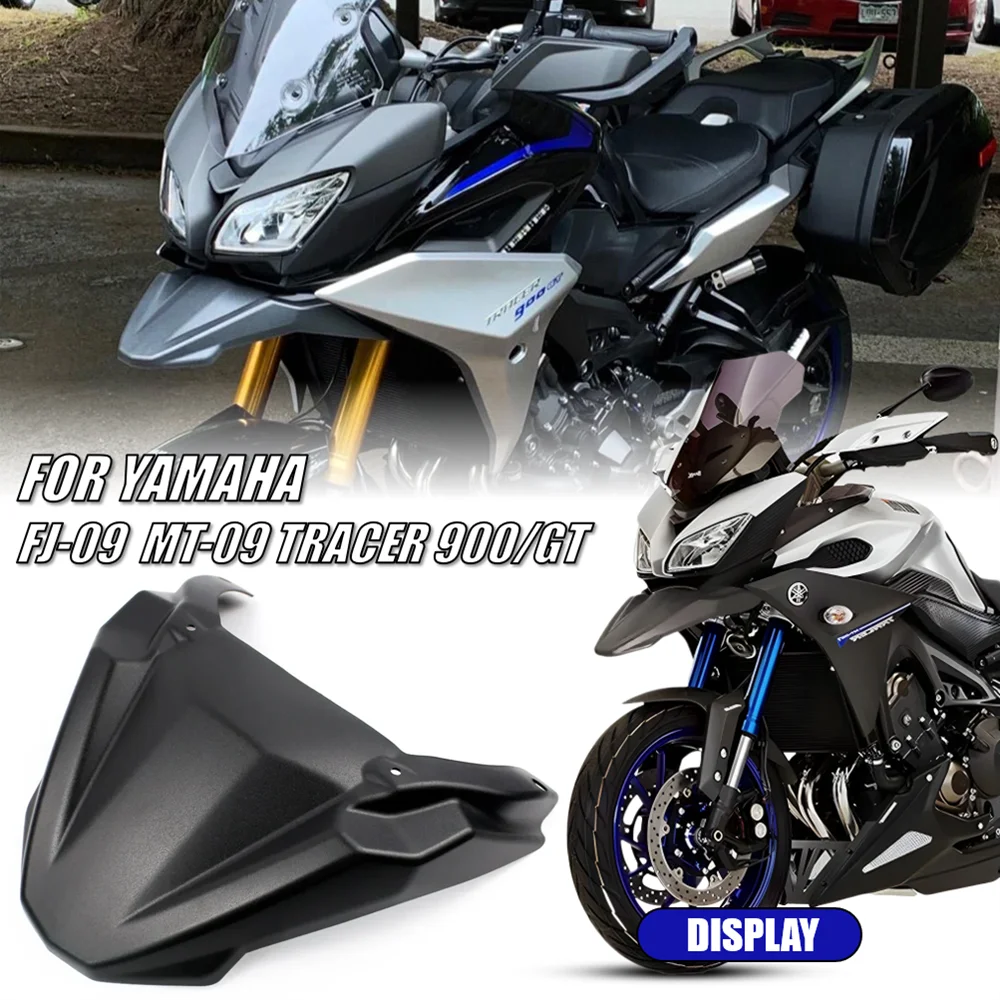

Motorcycle Accessories Front Fender Beak Cowl Guard Extension For Yamaha MT09 Tracer 900 GT FJ09 2015 2016 2017 2018 2019 2020