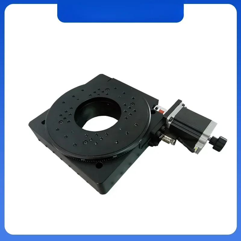 Hollow Optical Motorized Rotary Platform ITRA60 100 200 300 Electronic Control Table Positioning Indexing Disc