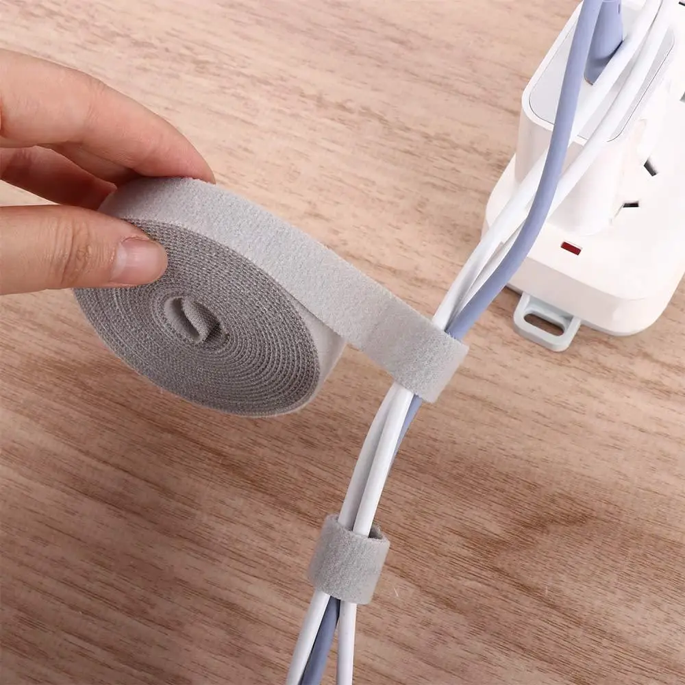 Attaches de fixation auto-agrippantes Double face pour bureau, attaches de câble, sangles de fixation de câbles, harnais fixe, sangles d'organisation de câbles