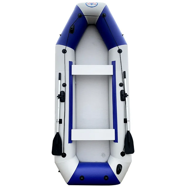 Rubber boat thickened hard bottom wear-resistant assault boat 2/3/45 kayak hovercraft drifting fishing