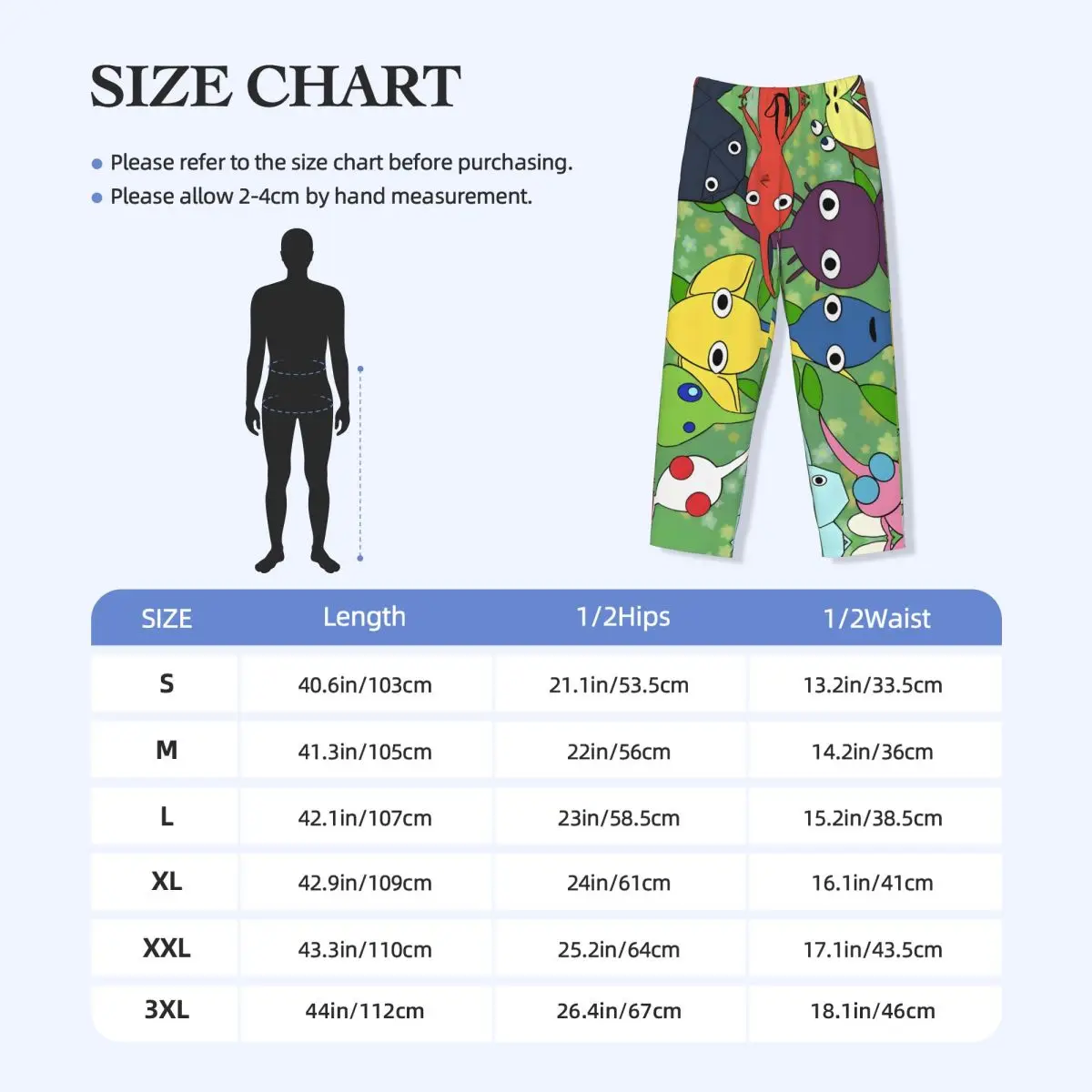 سروال بيجامة مطبوع حسب الطلب للرجال ملابس نوم مع جيوب #5