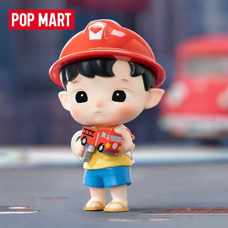 Pop mart hacipupu meu pequeno herói série caixa cega acho saco caixa mistério brinquedos boneca bonito anime figura ornamentos presente coleção