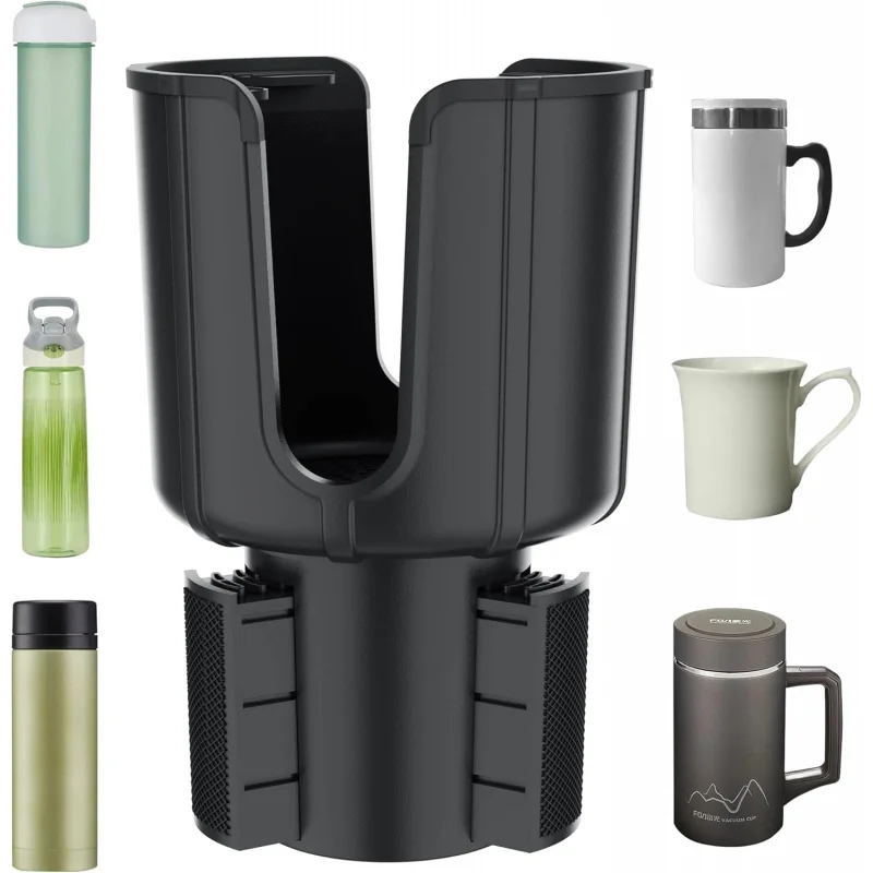 GloBosenPur Car Cup Holder - Extender Suitable for car storage box,With adjustable base,Compatible Yeti 20/26/30 Ounce(about 850