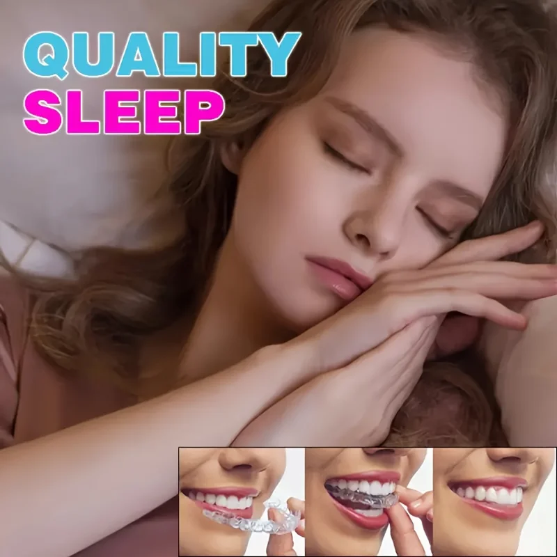 3pcs Transparent Night Guard Gum Shield Mouth Teeth Whitening Trays For Bruxism Grinding Dental for Boxing Basketball Top Grade
