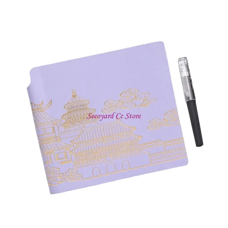 N3UC Light Weight 100g Miniature Notebook Pocket Journal Notebook With Leather Cover
