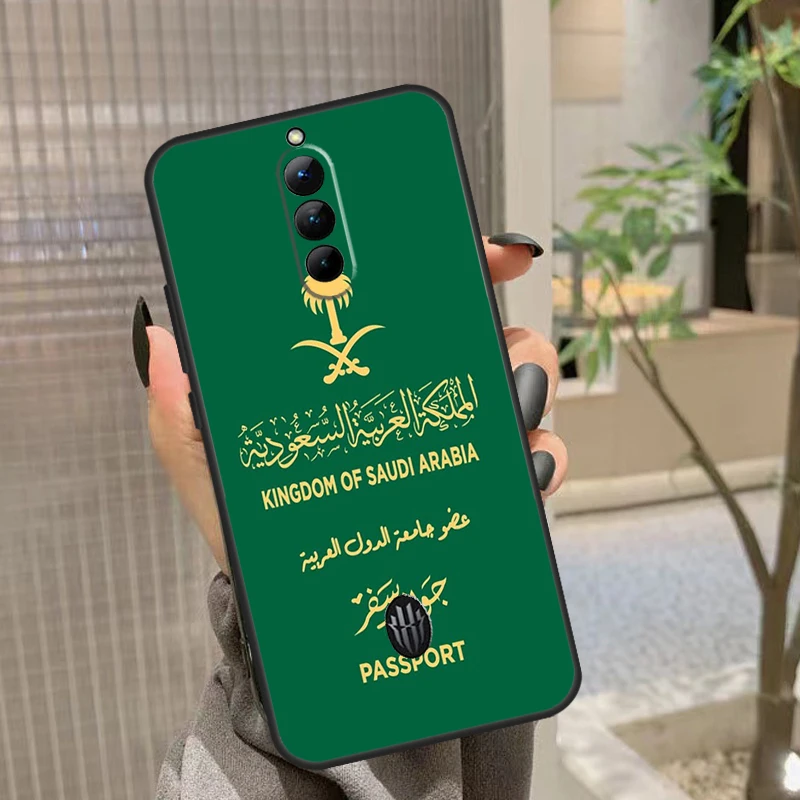 حافظة علم المملكة العربية السعودية لهاتف ZTE Nubia Red Magic 10 9 8 8S 9S 10S Pro Plus 5G 6R 6 7 6S 7S RedMagic 10 غطاء هوائي #6