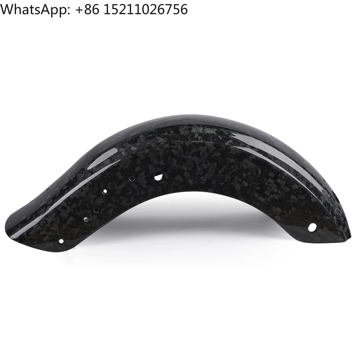 for Forged Glossy Carbon Fiber Motorcycle Rear Fender Fit for Harley Touring 2014-2023 CVO Road Glide Street Glide
