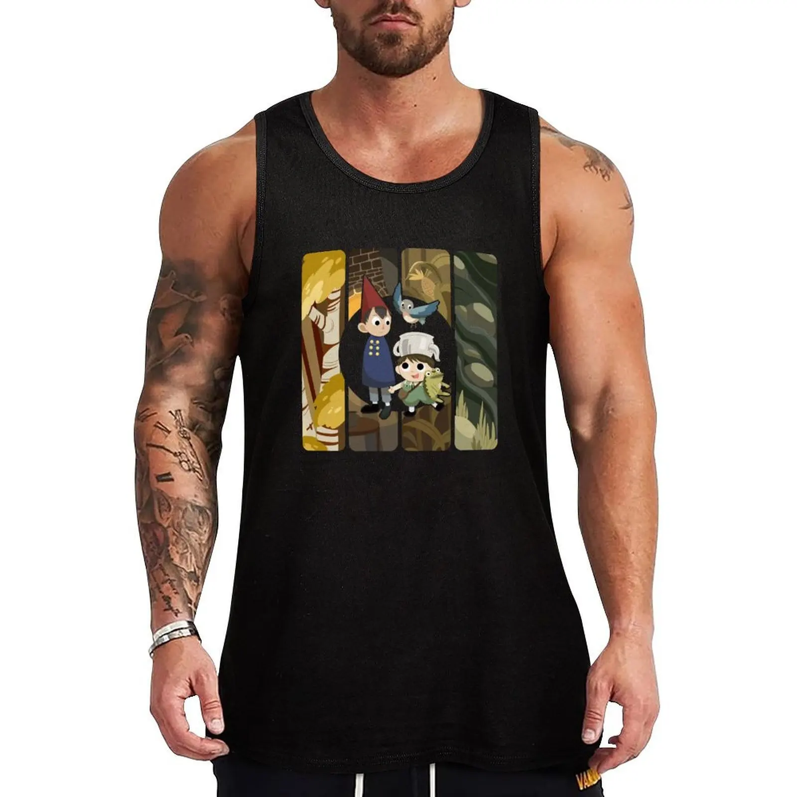 

Over the Garden Wall - Friends Tank Top Everyday Basic Tank Top Comfort Cotton Undershirt