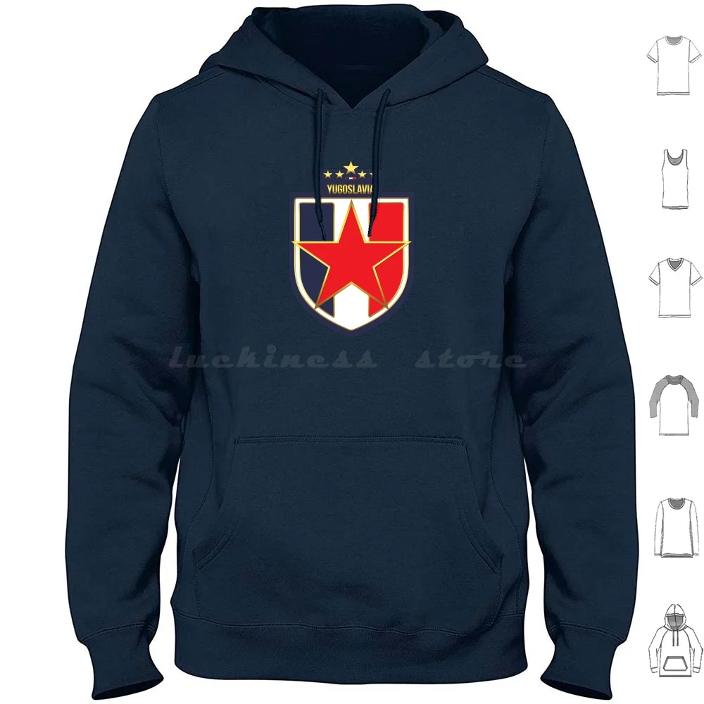 

Ex Yugoslavia Jugoslavija Sfrj Logo Icon Grb Zastava Толстовки с длинным рукавом Yugoslavia Jugoslavija Zastava Flag Tito