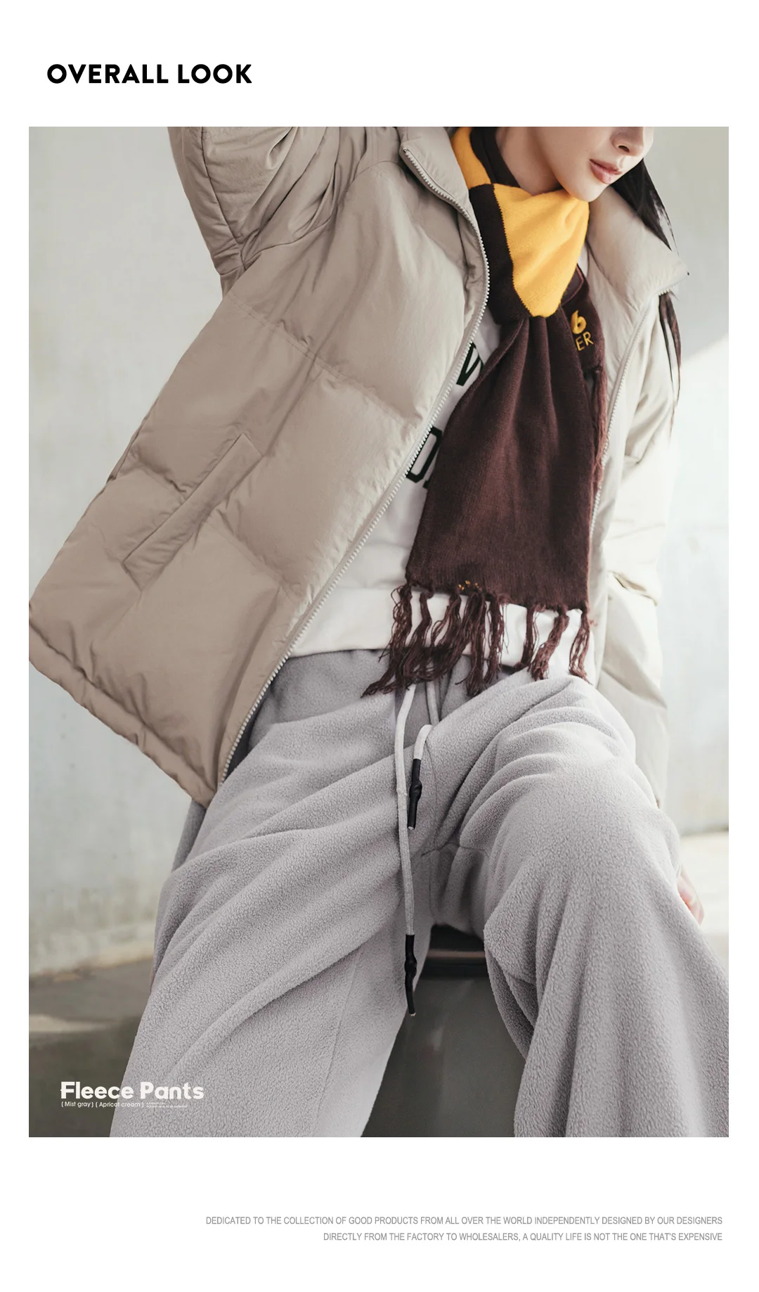 Maden Women’s Winter Fleece Jogger Pants Warm Thick Cozy Sweatpants Loose Fit Casual Outdoor Trousers