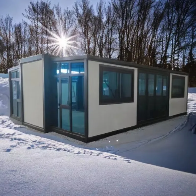 Expandable Containers House Ready To Living with Washroom Kitchen Foldable Home Factory Provide