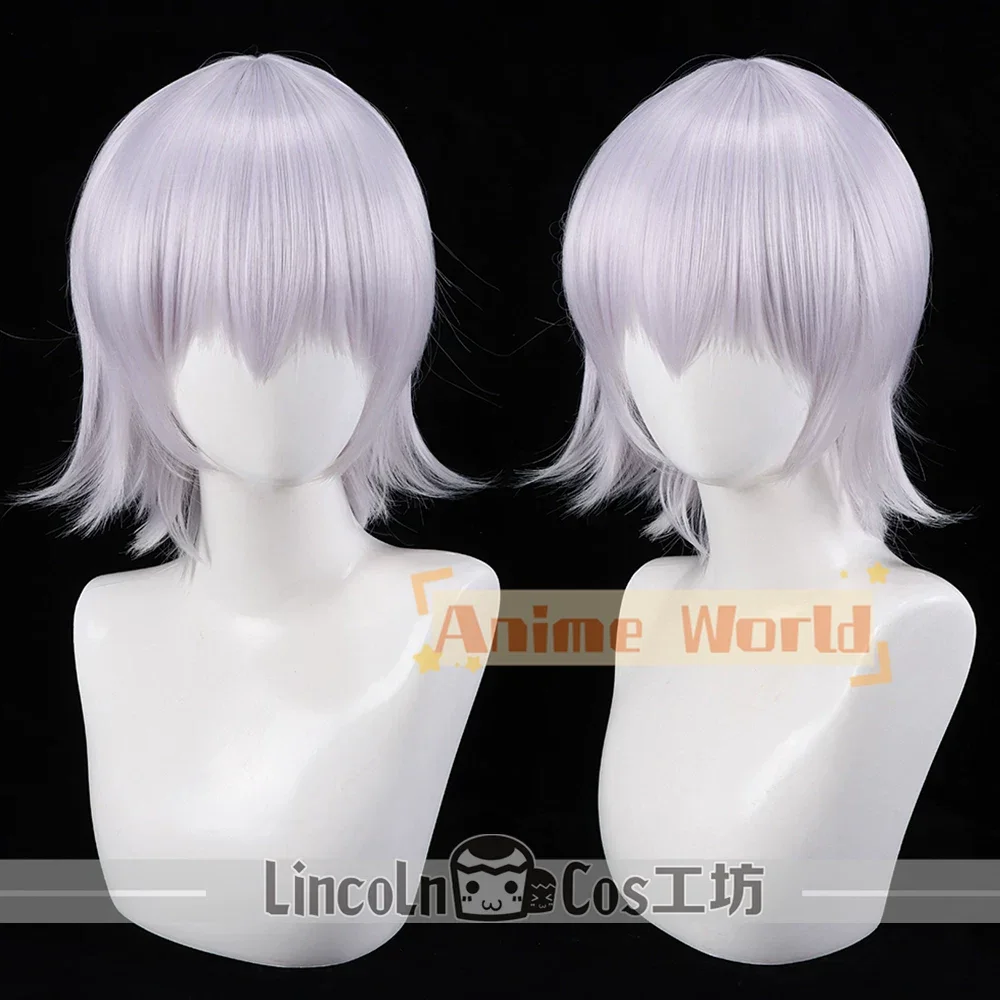 Anime FGO Jack The Ripper Assassin of Black Cosplay Wigs Heat Synthetic Hair Halloween Party Anime Wig + Wig Cap