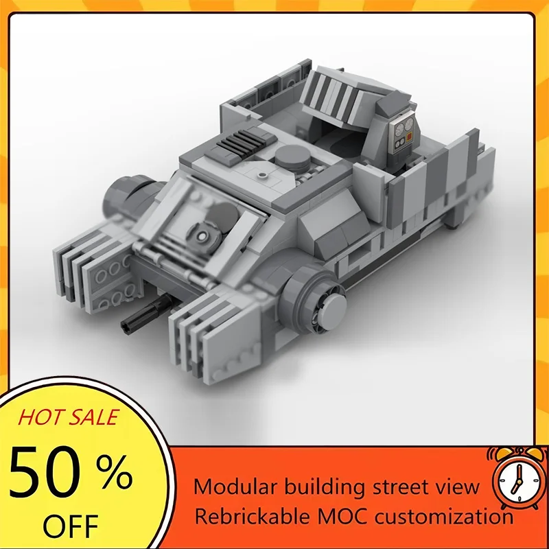 

471PCS Popular Space War Movie Model MOC Building Bricks Mortar Carrier Modular Technology Gifts Holiday Assemble Children Toy