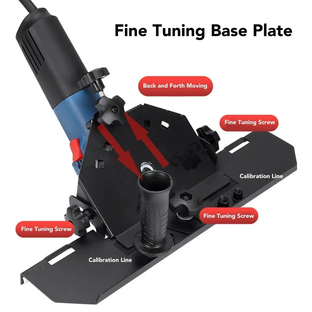 45 Degree Chamfer Angle Grinder Stand High-precision Cutting 45 Angle Tile Chamfering Tool Antirust Remove Dust