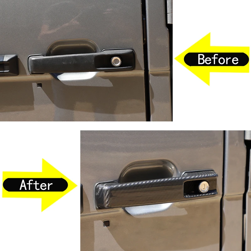 For Mercedes-Benz G-Class W463 2004-2018 Car Exterior Door Handle Cover Trim Sticker Protection Frame Accessories