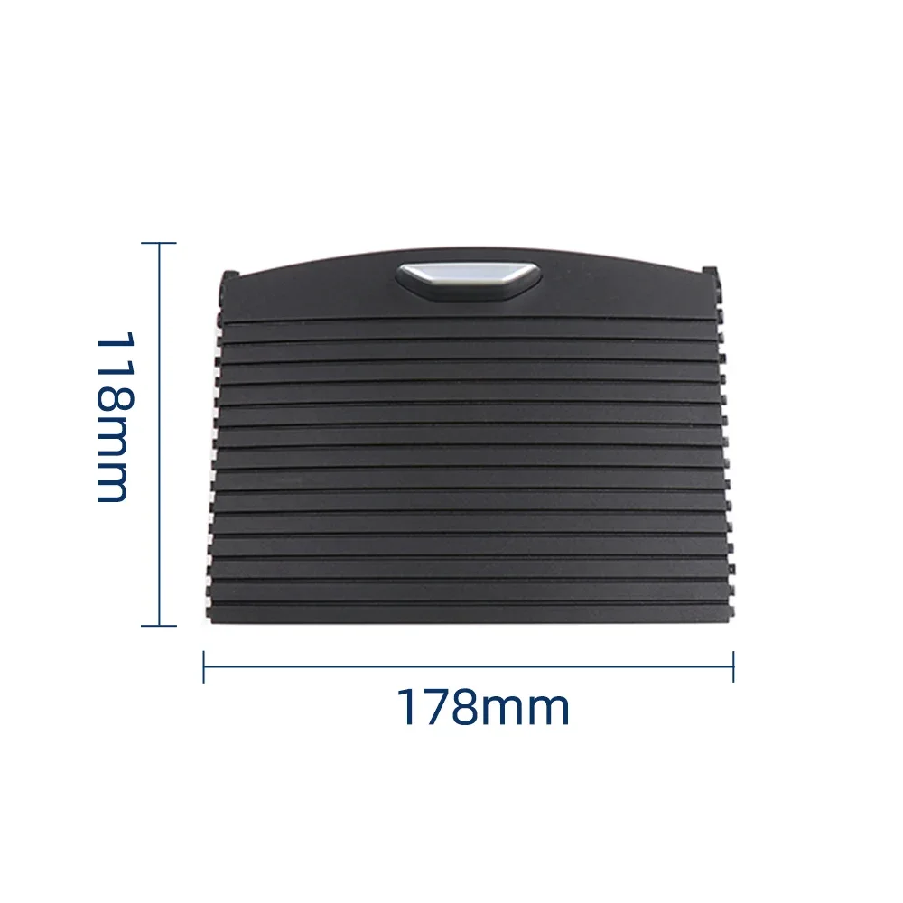 

Car Armrest Center Console Storage Box Roller Blind Cover Front Armrest Box Sliding Shutter For Great Wall Haval H6 2017-2020