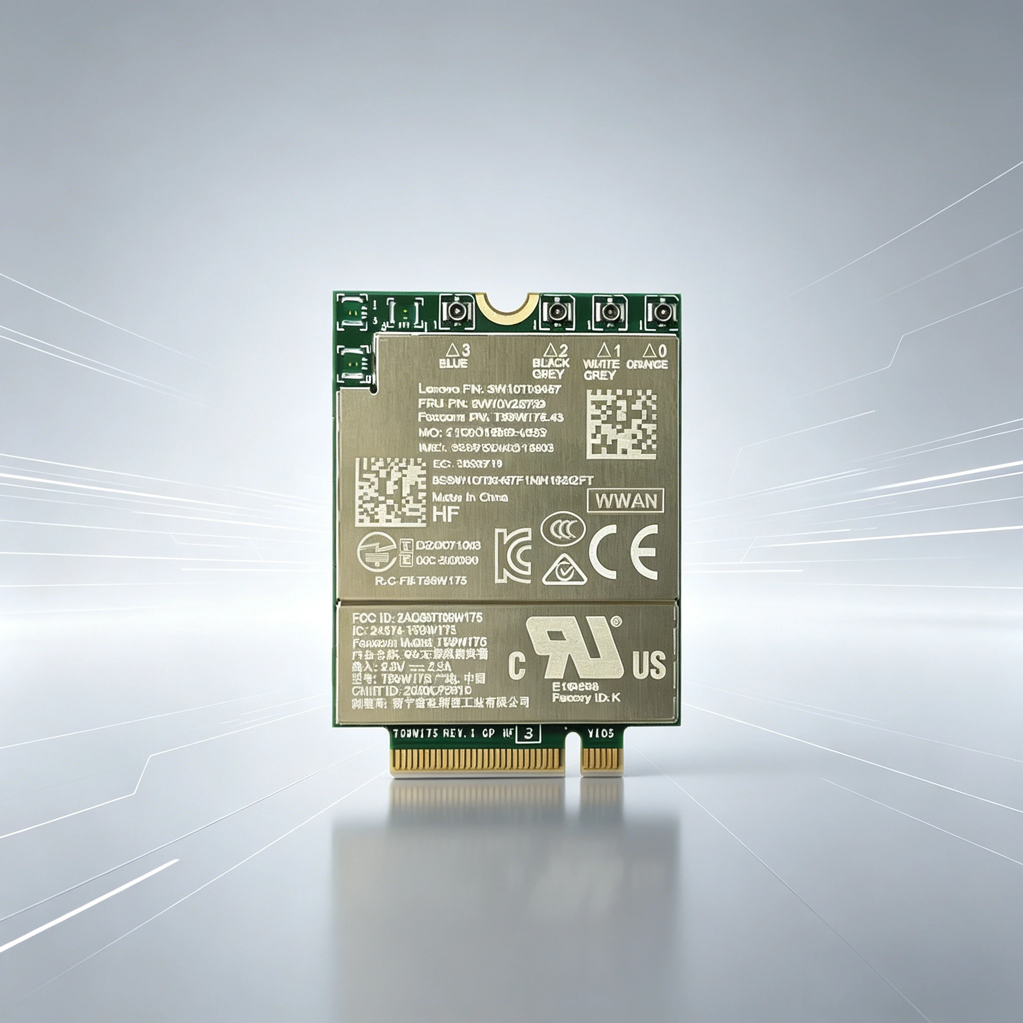 module-5g-foxcom-t99w175-carte-wwan-sans-fil-wan-fru-5w10v25782-snapdragon-x55-m2-pour-ordinateur-portable-yoga-5g-14q8cx05-ideapad-5g-14q8x05